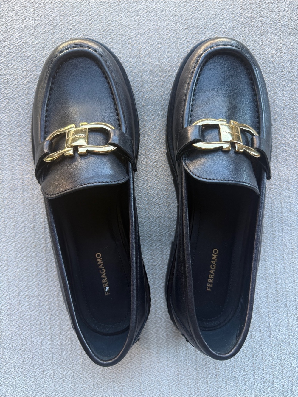 Salvatore Ferragamo Maryan Lug Loafers